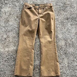 Ralph Lauren Tan Flare Women's Jeans